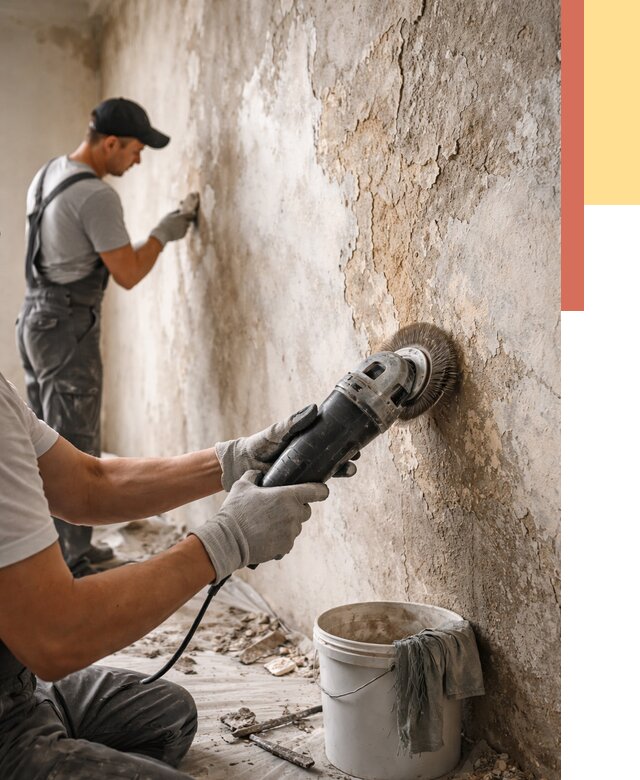 Снятие и удаление краски со стен в Донецке от 2299 руб. — ОТДЕЛОЧНИК-Днк