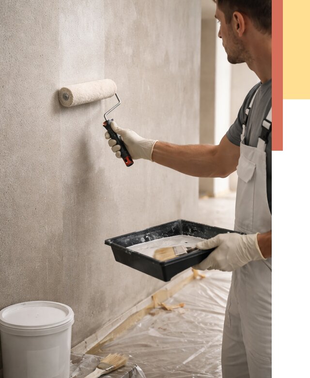 Грунтовка стен в Донецке от 2409 руб. м2 — быстро, недорого, с материалом | ОТДЕЛОЧНИК-Днк