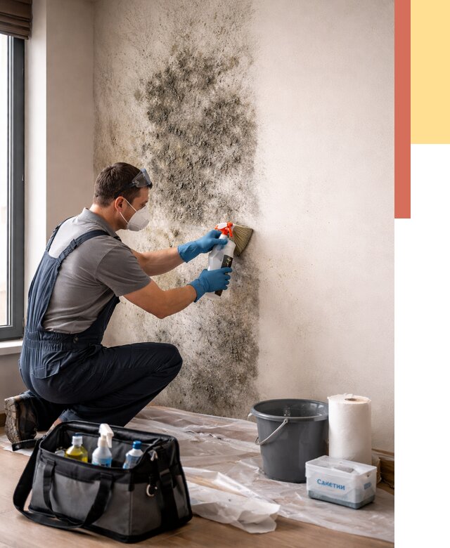 Удаление плесени со стен в Донецке от 2354 руб. — быстро и недорого | ОТДЕЛОЧНИК-Днк