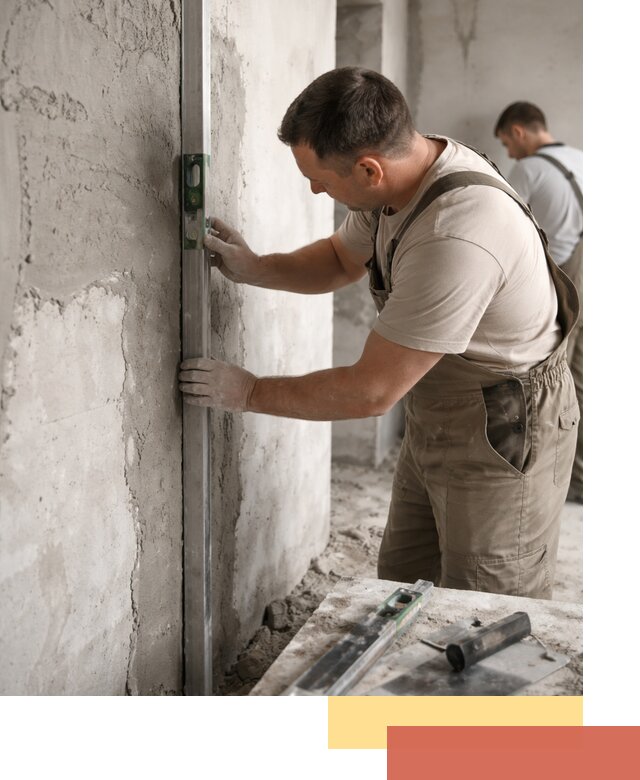 Установка штукатурных маяков в Донецке с гарантией качества