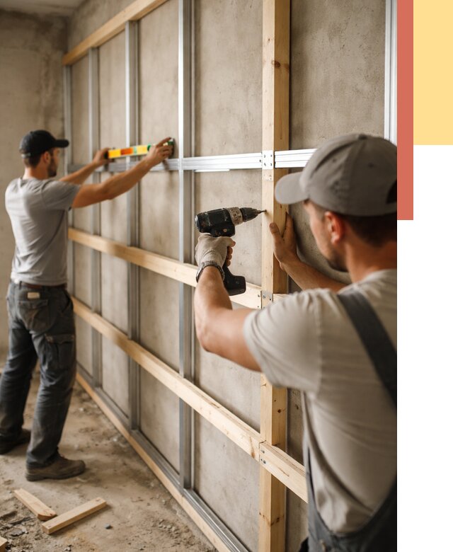 Устройство обрешетки под панели в Донецке от 2299 руб. — монтаж под ключ | ОТДЕЛОЧНИК-Днк