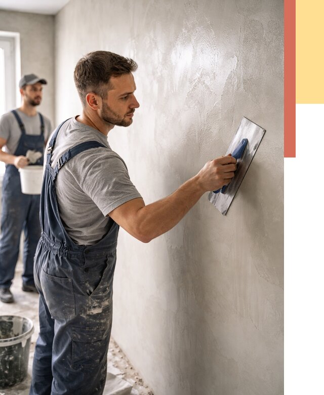 Глянцевание штукатурки стен в Донецке от 8211 руб. — услуги и затирка | ОТДЕЛОЧНИК-Днк