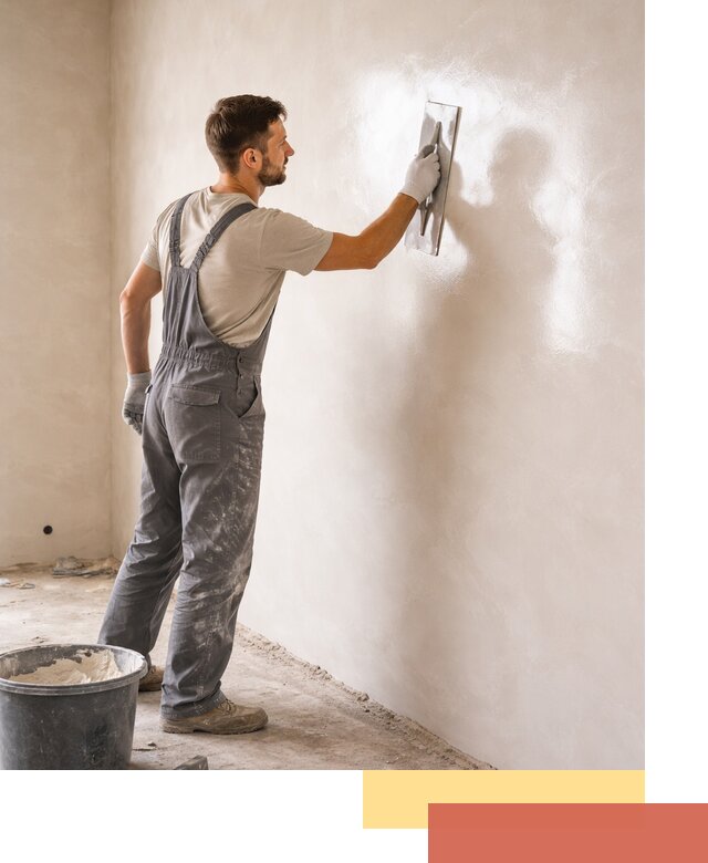 Глянцевание штукатурки стен в Донецке профессионально и быстро