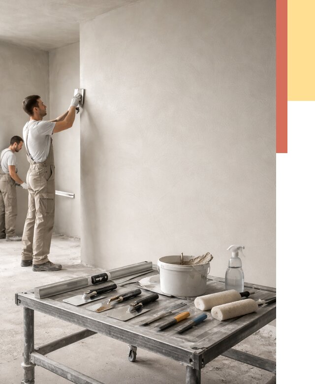 Штукатурка стен под покраску в Донецке от 4927 руб./м² — качественно и недорого | ОТДЕЛОЧНИК-Днк