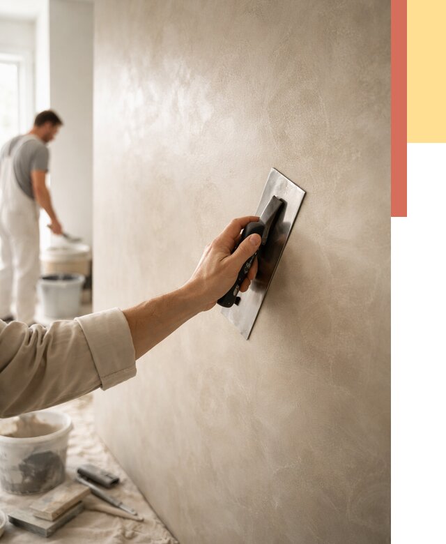 Венецианская штукатурка в Донецке от 3832 руб/м² — нанесение стен под ключ | ОТДЕЛОЧНИК-Днк