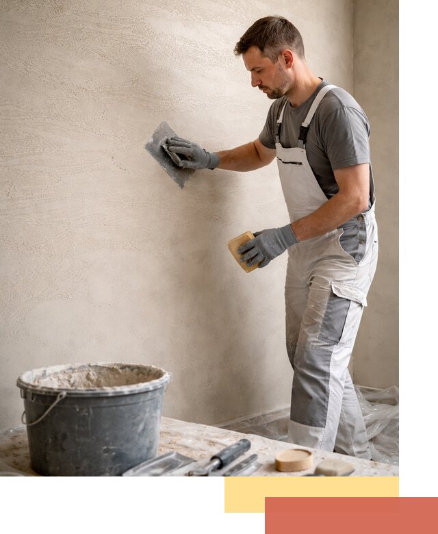 Декоративная штукатурка травертин в Донецке для стен и потолков