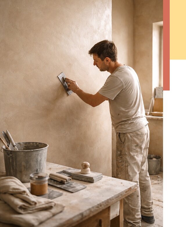 Марокканская штукатурка таделакт в Донецке под ключ от 4598 руб. | ОТДЕЛОЧНИК-Днк