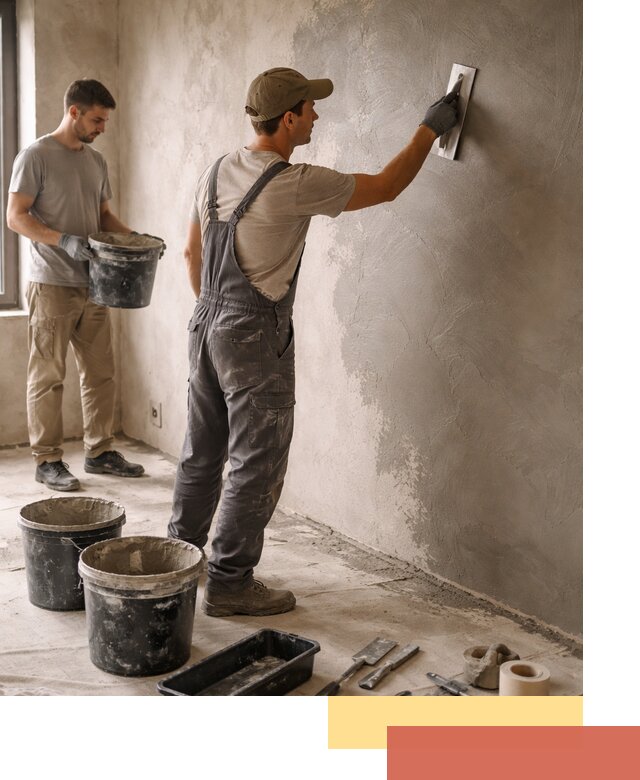 Нанесение микроцемента на стены в Донецке качественно и быстро