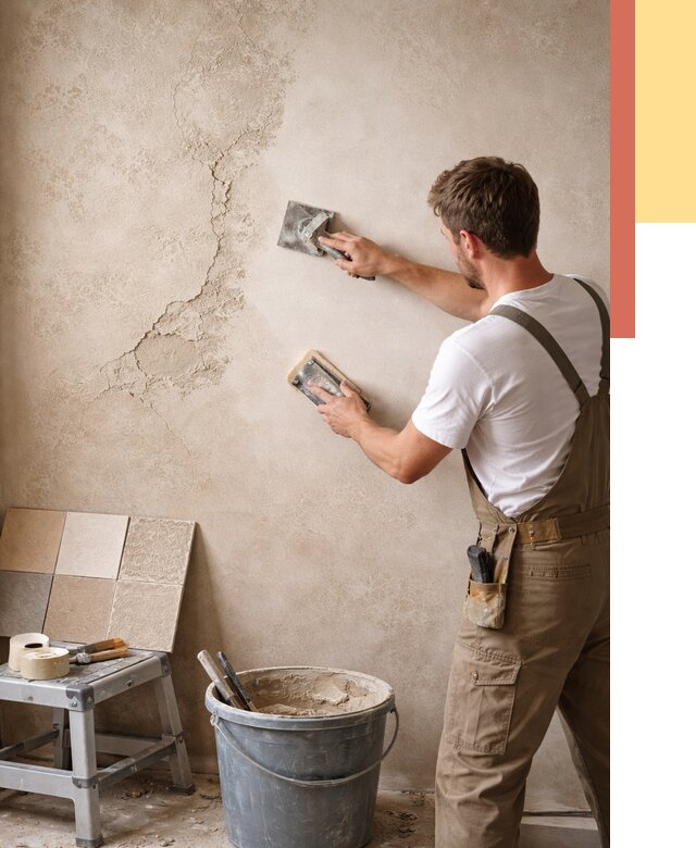 Ремонт декоративной штукатурки в Донецке от 4927 руб. под ключ | ОТДЕЛОЧНИК-Днк