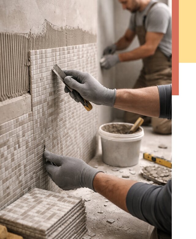 Облицовка стен мозаикой в Донецке от 3503 руб/м2 — укладка мозаики на стены | ОТДЕЛОЧНИК-Днк