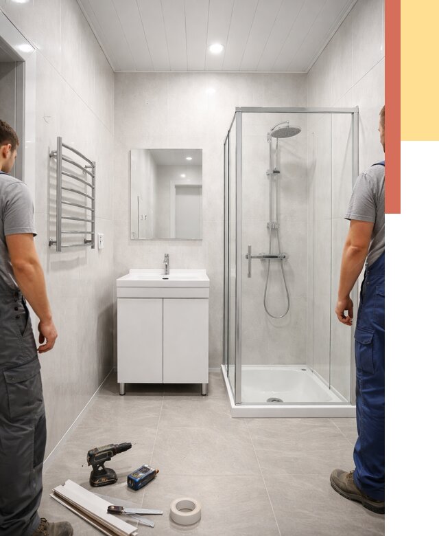 Отделка ванной комнаты панелями ПВХ в Донецке от 4927 руб. за м2 | ОТДЕЛОЧНИК-Днк