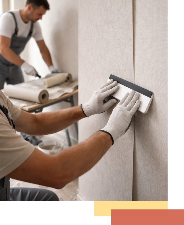 Поклейка обоев под покраску в Донецке профессионально и быстро