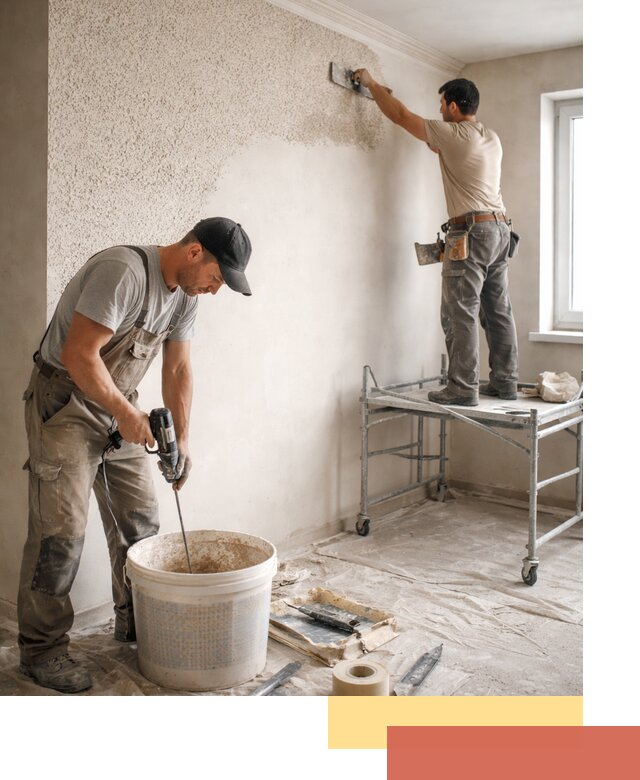 Нанесение жидких обоев под ключ в Донецке с гарантией качества