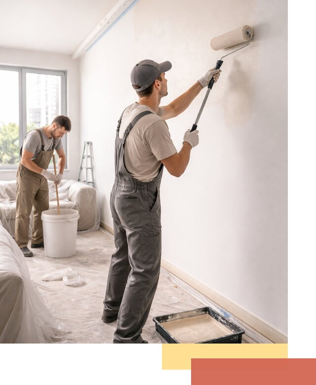 Покраска стен в офисе в Донецке — быстрый и качественный ремонт