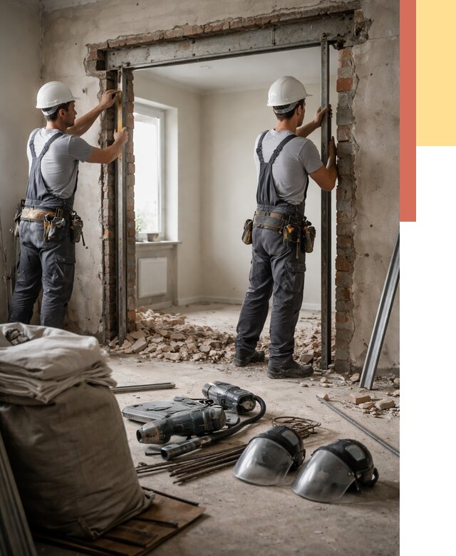 Расширение дверного проема в Донецке от 13685 руб. под ключ | ОТДЕЛОЧНИК-Днк