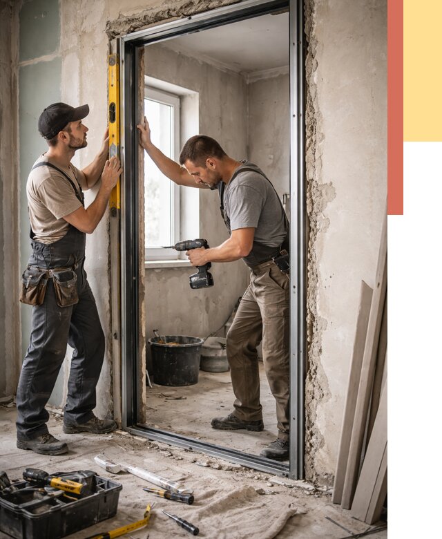 Закладка дверного проема в Донецке от 3832 руб. — быстро и недорого | ОТДЕЛОЧНИК-Днк