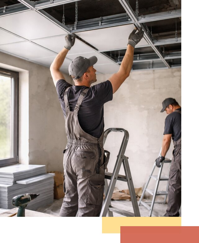 Монтаж кассетного потолка в Донецке качественно и быстро