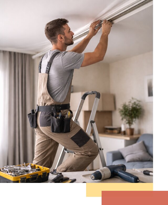 Ремонт натяжных потолков в Донецке — качественно и оперативно