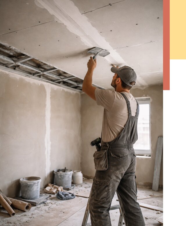 Ремонт потолка из гипсокартона в Донецке от 712 руб./м² — быстро и недорого | ОТДЕЛОЧНИК-Днк