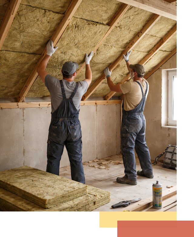 Утепление потолка минеральной ватой в Донецке