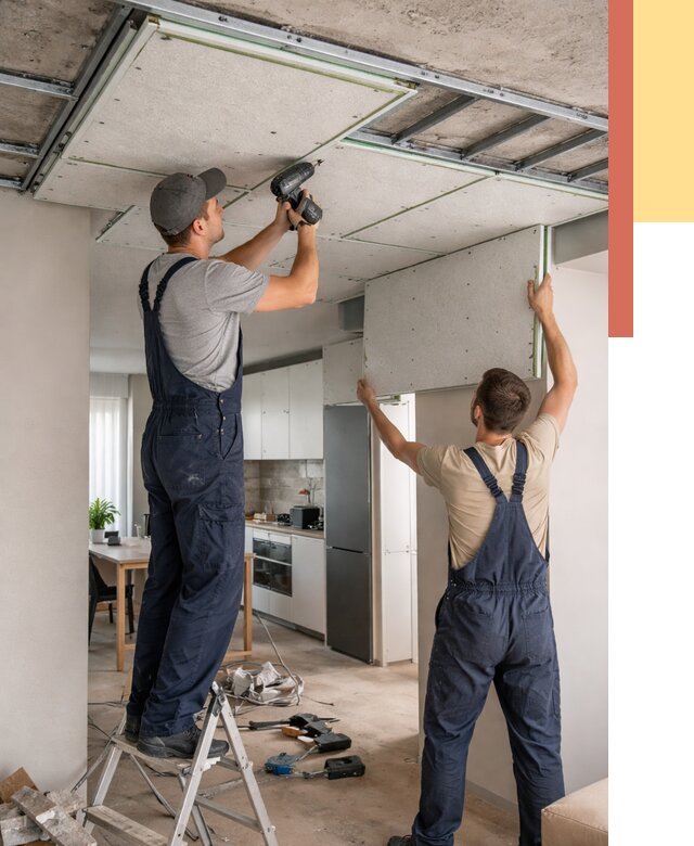 Шумоизоляция потолка панелями зипс в Донецке от 2025 руб. под ключ | ОТДЕЛОЧНИК-Днк